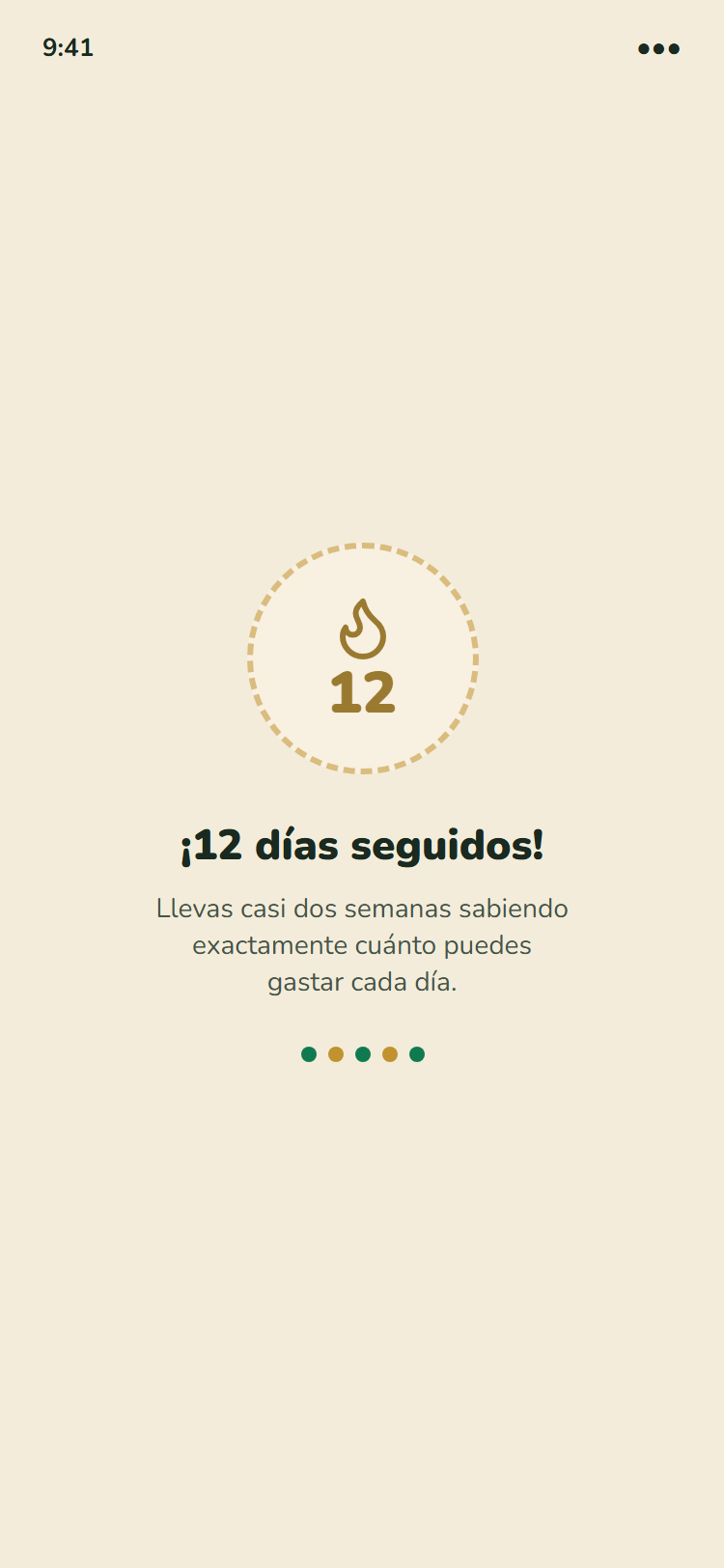 Tu racha de días bajo control